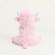 Load image into Gallery viewer, Warmies Microwavable &amp; Weighted Plush - Pink Highland Cow