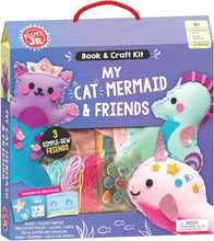 Load image into Gallery viewer, Klutz Book and Craft Kit - My Cat Mermaid &amp; Friends