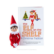 Load image into Gallery viewer, The Elf on the Shelf: A Christmas Tradition (Blue-eyed Girl Scout Elf)