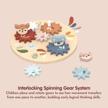 Load image into Gallery viewer, Speedy Monkey - Wooden Gear Toy For Toddlers