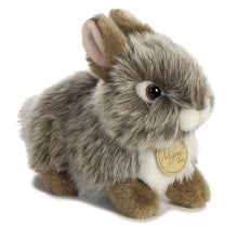 Load image into Gallery viewer, Aurora Miyoni Tots Bundle of 3 Plush: Tan Baby Bunny, Grey Baby Bunny, and Angora Grey