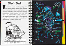 Load image into Gallery viewer, Scratch and Sketch - Pirates: An Art Activity Book