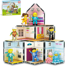 Load image into Gallery viewer, Picasso Tiles - Magnetic Tile Construction Blocks: FAMILY HOMESTEAD