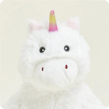 Load image into Gallery viewer, Warmies Microwavable &amp; Weighted Plush - White Unicorn, Small