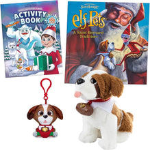 Load image into Gallery viewer, The Elf on the Shelf - St. Bernard Activity Set: A St. Bernard Tradition, St. Bernard Clip-On &amp; Santa's Activity Book