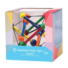 Load image into Gallery viewer, The Manhattan Toy Company - Skwish Classic Wood Rattle and Teether Toy