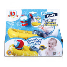 Load image into Gallery viewer, BB Junior - Rescue Raft Splash ’n’ Play Light Projector &amp; Bubble Boat