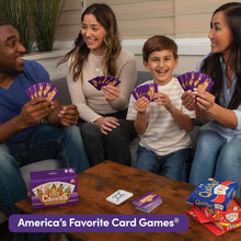 Load image into Gallery viewer, Playmonster 4-in-1 Card Game Bundle: Five Crowns, Set, Quiddler &amp; Karma