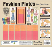 Load image into Gallery viewer, Fashion Plates — Retro Remix Edition — Mix-and-Match Drawing Set — Make 100s of Fabulous Fashion Designs