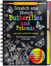 Load image into Gallery viewer, Scratch and Sketch - Butterflies and Friends: An Art Activity Book