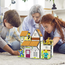 Load image into Gallery viewer, Picasso Tiles - Magnetic Tile Construction Blocks: FAMILY HOMESTEAD