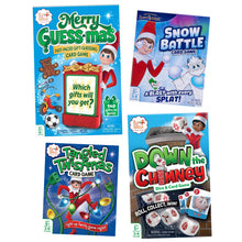 Load image into Gallery viewer, The Elf on The Shelf Games Set: Snow Battle, Merry Guess-mas, Tangle Twistmas, and Down The Chimney