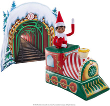 Load image into Gallery viewer, The Elf on the Shelf: Polar Props Set – Peppermint Blimp, Plane &amp; Train Rides