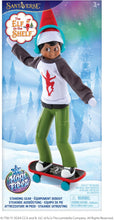 Load image into Gallery viewer, The Elf on The Shelf Action Set: Magi-Freez Swish and Sleigh Snowboarder, Magi-Freez Holly Jolly Skateboarder &amp; Glide n' Go Glider
