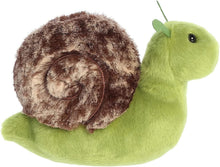 Load image into Gallery viewer, Aurora 8" Flopsie Spring Critters: Ladybug and Slow Snail with Exculsive Drawstring Bag