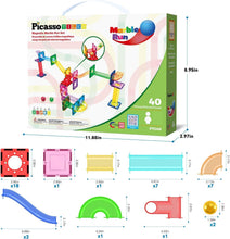 Load image into Gallery viewer, Picasso Tiles - Magnetic Tiles Building Set: Marble Run