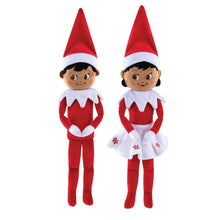 Load image into Gallery viewer, The Elf on the Shelf - Plushee Pals Bundle: New Boy &amp; Girl, Dark - 17"