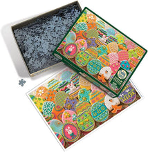 Load image into Gallery viewer, Cobble Hill 1,000 Piece Jigsaw Puzzle - Easter Eggs (Poster Included)