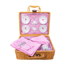 Load image into Gallery viewer, Schylling Butterly Tea Set Basket