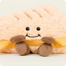 Load image into Gallery viewer, Warmies Microwavable &amp; Weighted Plush - Grilled Cheese, Large