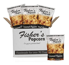 Load image into Gallery viewer, Fisher's Popcorn | Caramel Flavor | 10oz Bag | 4-Pack