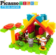 Load image into Gallery viewer, PicassoTiles - Hedgehog 3-D Building Blocks: Safari Set