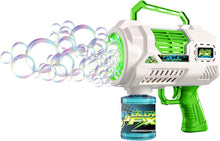 Load image into Gallery viewer, Mindscope Bubble Blaster with LED Lights and 70 Bubble Jets That Blasts Bubbles