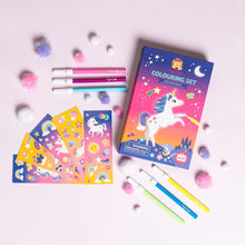 Load image into Gallery viewer, Unicorn Magic Coloring set