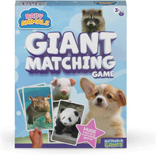Load image into Gallery viewer, PlayMonster Games - Giant Matching Card Game: Baby Animals