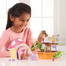 Load image into Gallery viewer, My Fairy Garden Hedgehog Haven Playset with Earth Fairy