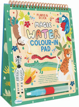 Load image into Gallery viewer, Floss &amp; Rock Magic Water Color-In Pad Easel and Pen - Jungle Magic