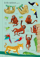 Load image into Gallery viewer, Usborne Little First Stickers Book: ANIMALS