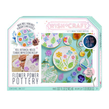 Load image into Gallery viewer, Bright Stripes - Wish*Craft Flower Power Pottery (Air-Dry Clay)