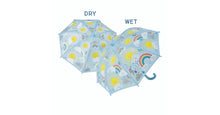 Load image into Gallery viewer, Floss &amp; Rock Color Changing Umbrella - Sun and Clouds