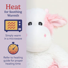 Load image into Gallery viewer, Warmies Microwavable &amp; Weighted Plush - Strawberry Cow, Large