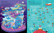 Load image into Gallery viewer, Usborne Maze Paperback Book - SPACE