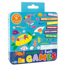 Load image into Gallery viewer, Floss &amp; Rock - Magnetic Fun &amp; Games Tin: OCEAN