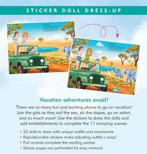 Load image into Gallery viewer, Peter Pauper Press - Sticker Doll Dress-Up: Vacation