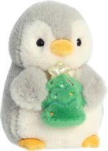 Load image into Gallery viewer, Aurora Pompom Penguins Holiday Set of 3: Stocking, Tree, and Latte