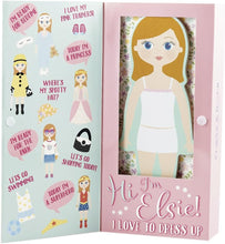 Load image into Gallery viewer, Floss &amp; Rock - Magnetic Dress Up Wooden Doll, Elsie