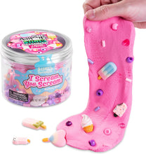 Load image into Gallery viewer, Crazy Aaron's Slime Charmers I Scream, You Scream Buttery Slime 10 Ounce Jar
