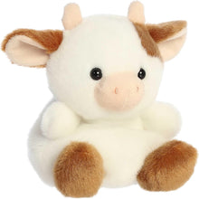 Load image into Gallery viewer, Aurora Adorable Palm Pals Plush - Caroline Brown Cow, 5"