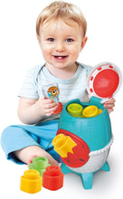 Load image into Gallery viewer, Clementoni - Soft Clemmy: Sensory Rocket Bucket with Soft Blocks