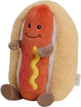 Load image into Gallery viewer, Warmies Microwavable &amp; Weighted Plush - Hotdog Warmies, Large