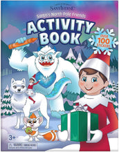 Load image into Gallery viewer, The Elf on the Shelf - SnoBiggie Bundle: Little Grunt Plush Yeti, Santa's North Pole Friends Activity Book, and Mini SnoBiggie Clip-On