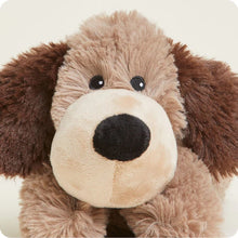 Load image into Gallery viewer, Warmies Microwavable &amp; Weighted Plush - Brown Dog, Small