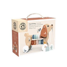 Load image into Gallery viewer, Speedy Monkey - Wooden Puppy Pull-Along