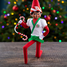 Load image into Gallery viewer, The Elf on The Shelf - Claus Couture Active Bundle: Holly Jolly Ollie Skateboarder, Touchdown Tidings Set, &amp; Karate Kicks