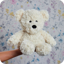Load image into Gallery viewer, Warmies Microwavable &amp; Weighted Plush - Cream Curly Bear