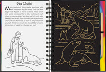 Load image into Gallery viewer, Scratch and Sketch - At the Aquarium: An Art Activity Book
